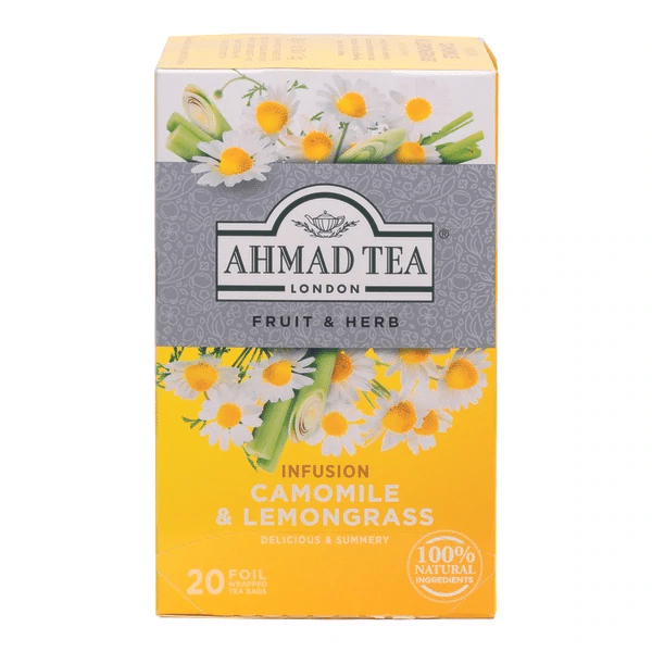 infusion camomille citronnelle Ahmad Tea