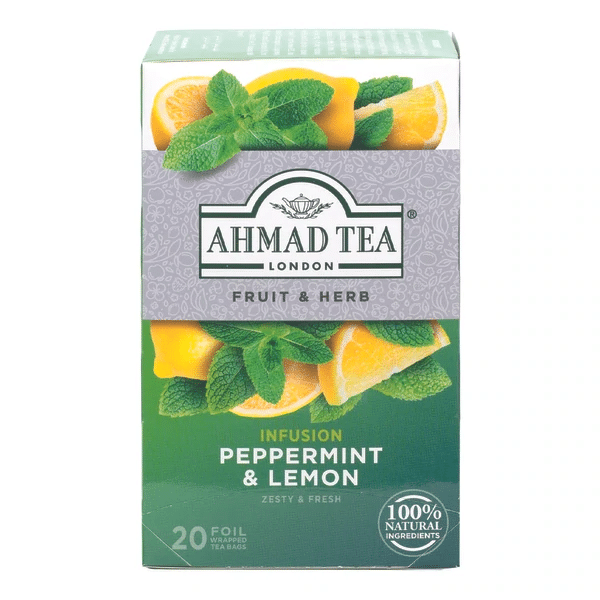 Infusion Menthe Poivrée et Citron – Ahmad Tea
