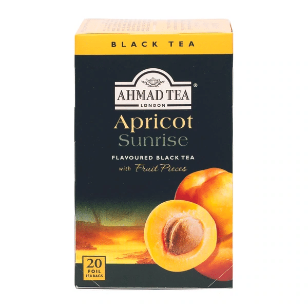 thé noir abricot - ahmad tea