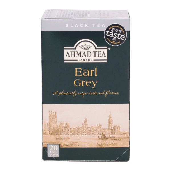 thé noir earl grey ahmad tea