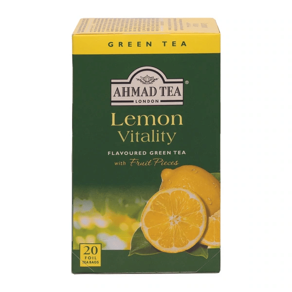 thé vert citron vitalité ahmad tea