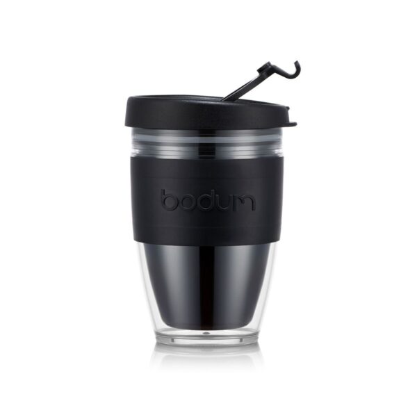 Mug à emporter double paroi, avec couvercle à vis, 0.25 l, plastique Bodum 2