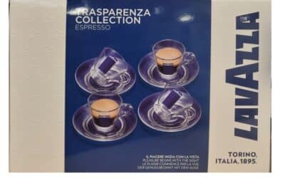Coffret de 4 Tasses à Espressos – Lavazza – 8cl