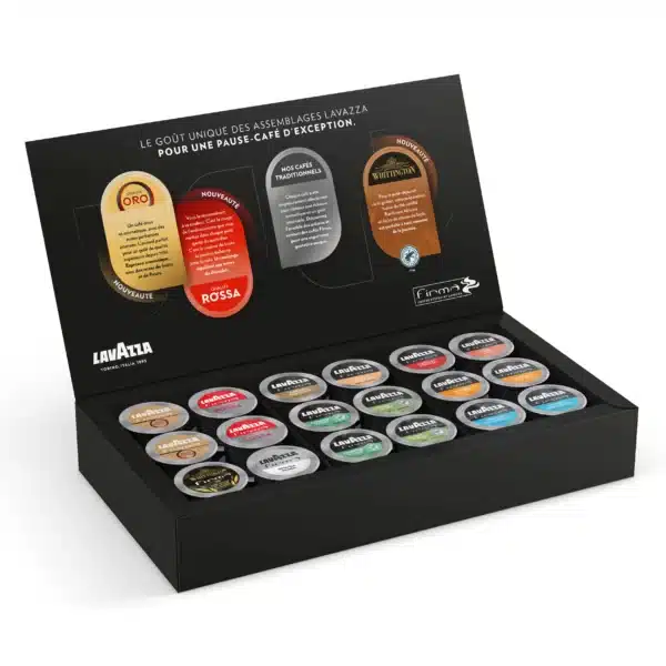 Coffret dégustation Capsules Lavazza Firma