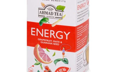 Infusion Énergie Pamplemousse, Maté et Graines de Guarana – Ahmad Tea