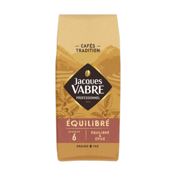 Café Grains - Jacques Vabre - Equilibré - 1kg