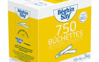 Boîte de 750 bûchettes de Sucre – Beghin Say – 3kg