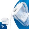 carafe filtrante brita marella blanche 2.4l