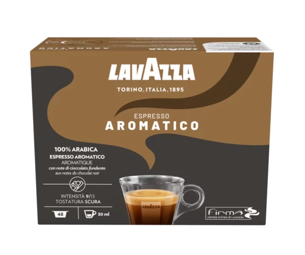 espresso aromatico lavazza firma