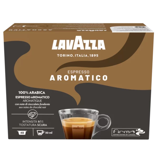 espresso aromatico lavazza firma