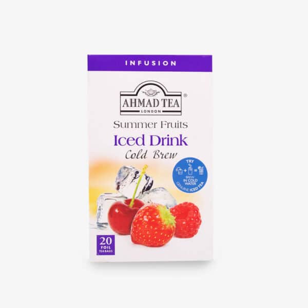 infusion glacée fruits d'été Ahmad Tea