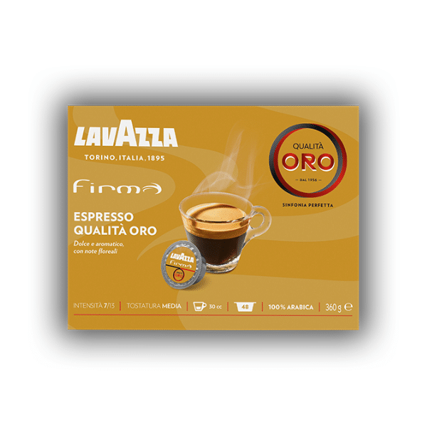 Café Capsules - Lavazza - Firma Espresso Qualita Oro - 360g