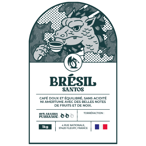 Café Moulu de spécialité - Grainoully - Brésil - 1kg