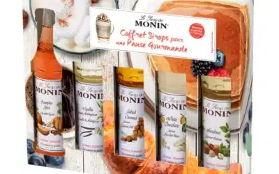 Coffret de Sirops Monin pour Pause Gourmande – 5x5cl