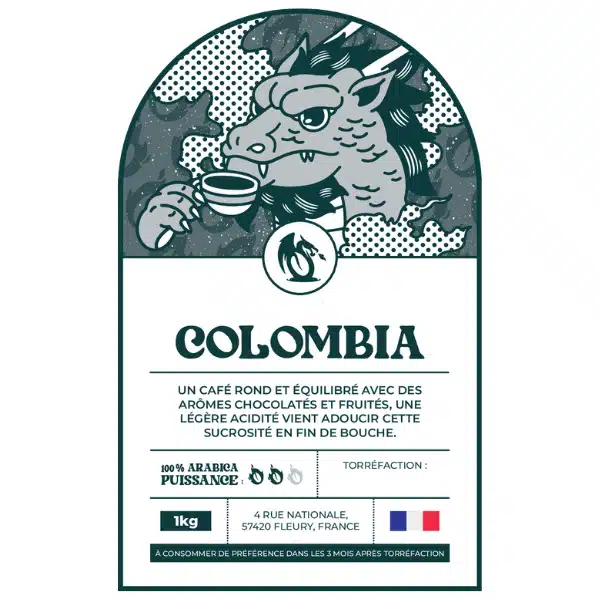Café Grains de spécialité - Grainoully - Colombia - 1kg