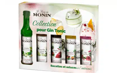 Coffret de Sirops Monin pour Gin Tonic – 5x5cl