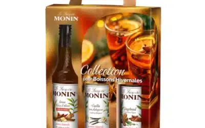 Coffret de Sirops pour Boissons Hivernales – Monin – 3*25cl