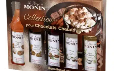 Coffret de Sirops Monin pour Chocolat Chaud – 5x5cl