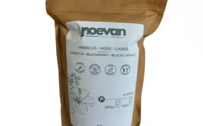 Infusion hibiscus mûre cassis – NOEVAN – 500g