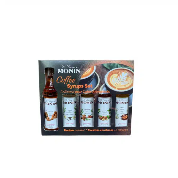 Coffret de Sirops Monin pour café aromatisés